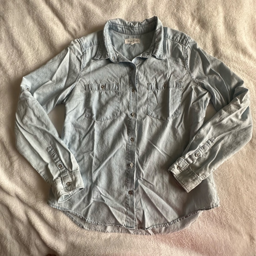 Wax Jeans Basic Denim Sz L
